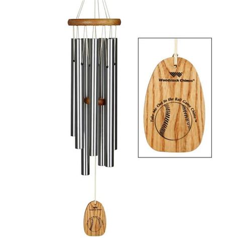 Woodstock Chimes Clear Ball Wind Chime 